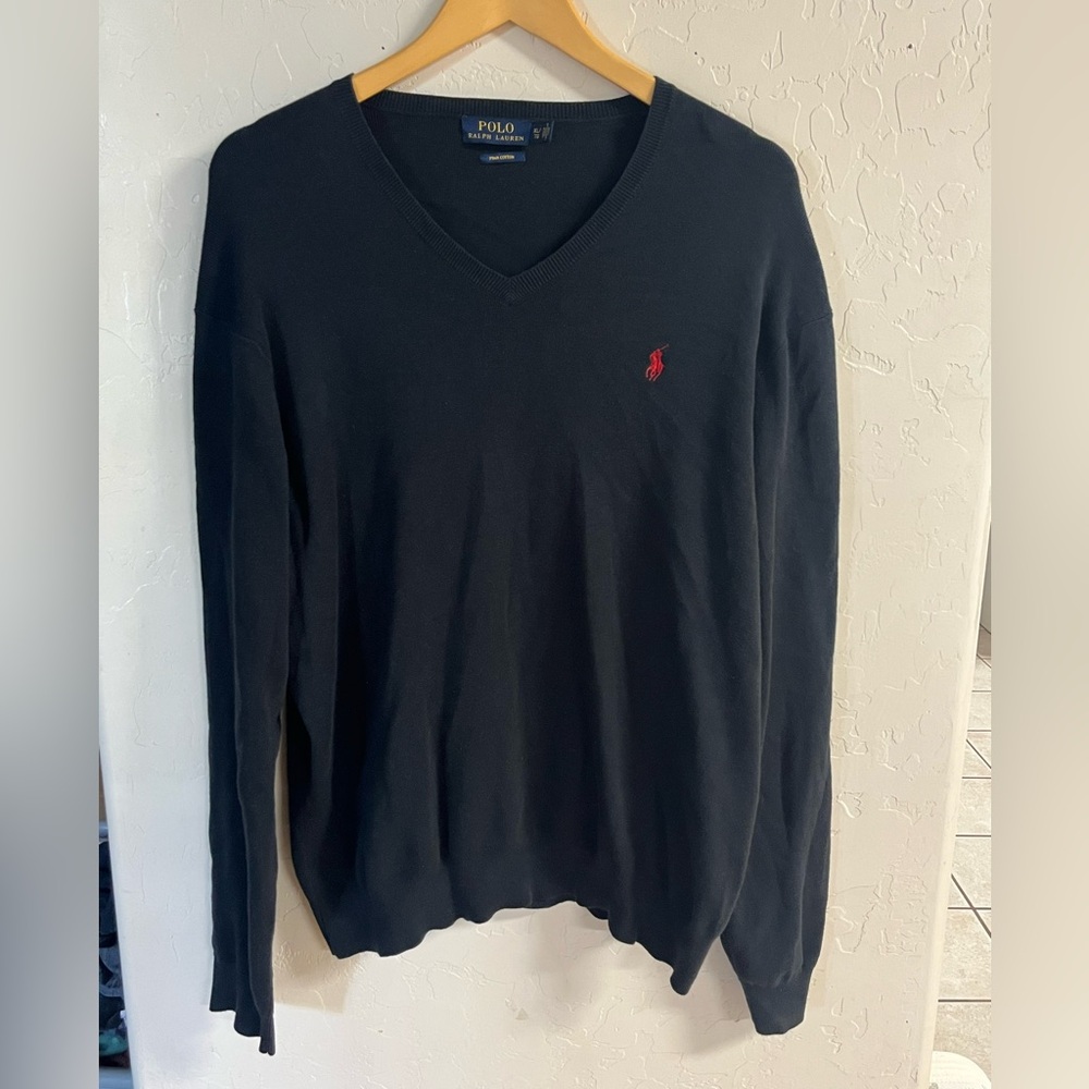 Polo Ralph Lauren Pima cotton 100% size Men’s XL Black